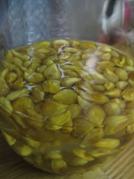 柚子種化粧水漬け込み