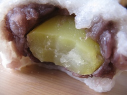 たねやの栗大福の中身