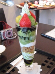 抹茶パフェ