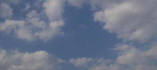 出かける前に家の2階からとった空4