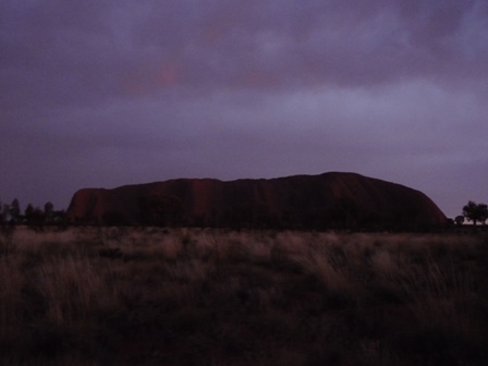 Uluru at sunrise