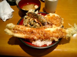 １１・１３あなご天丼