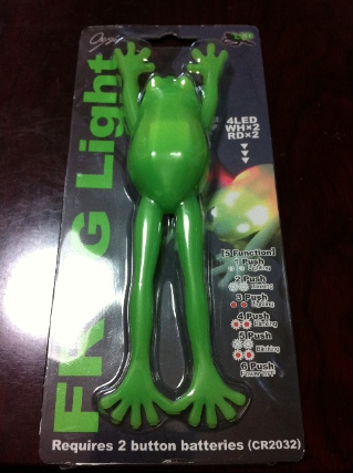 カエルのフラッシュライト