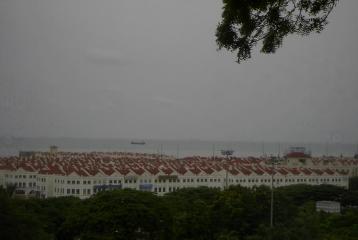 マレーシア１９（寺院跡からの眺め）