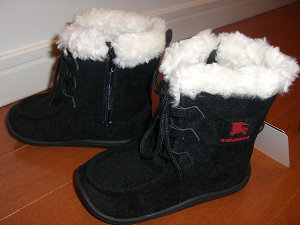 バーバリーベビーブーツその２(2006/11/15購入)