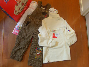 ミキハウス新作購入（０６／１１／２７）