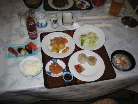 ハトヤの晩御飯