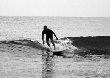 A surfer