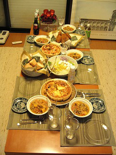 クリスマスホームパーティー Suzukinの花と食 楽天ブログ