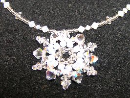 雪　ネックレス