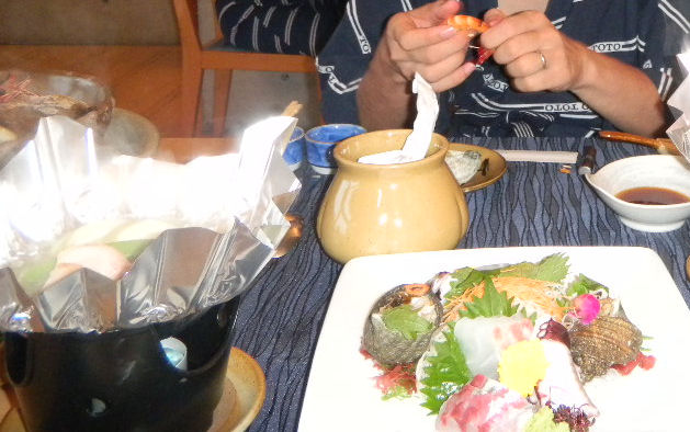 ＴＯＴＯシーウィンド淡路の夕食です