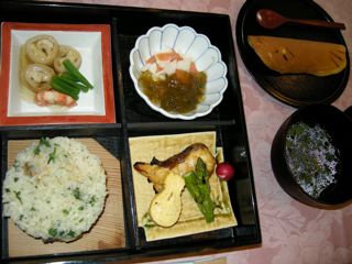 昨日のお料理教室～松花堂弁当2