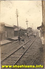 関東大震災　田端駅