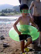 ふぅ、よく頑張りましたよ、あんな処まで行って…、物凄い水量で身動きとれませんでしたよ。