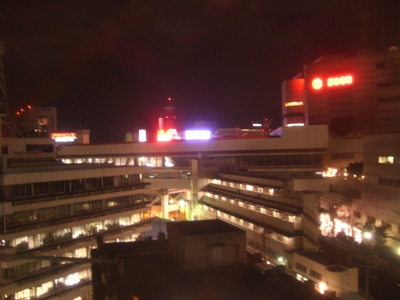 千葉駅前・夜景