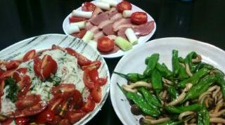 ７月３日の晩御飯