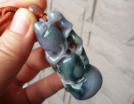 専用❣️春彩翡翠バングル spring color jadeite Bangle 爽やかな春色翡翠の バングル 彩月