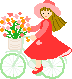 自転車と少女1アニメ.gif