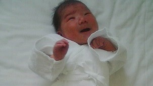 へその緒とれた日