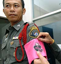 タイ警察キティ腕章