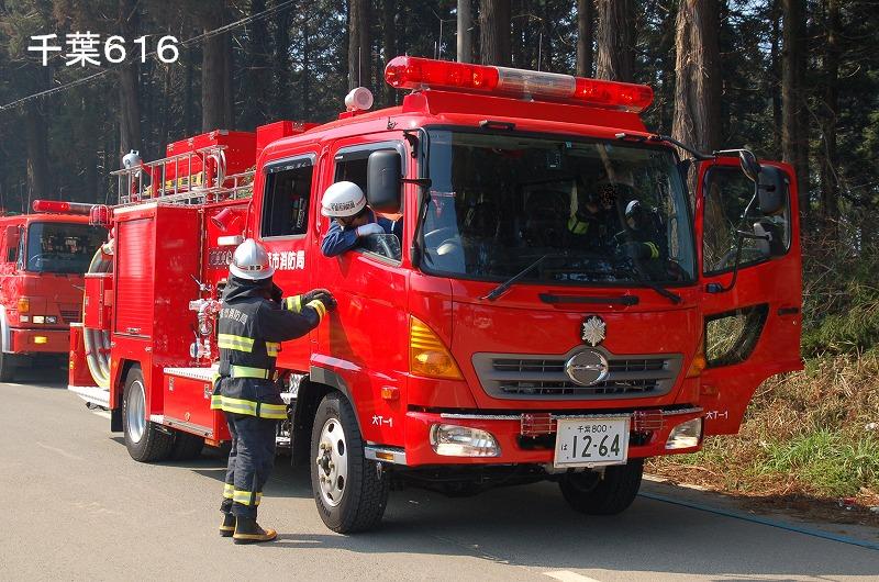 千葉市消防局大宮出張所水槽付ポンプ車