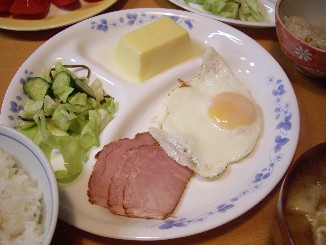 ２００７．７．３朝ごはん