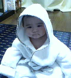 バスローブ真凛