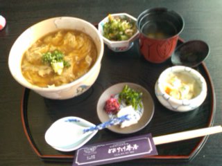 生ゆば丼。