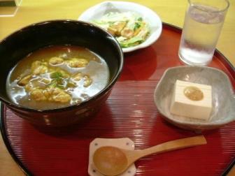 ゆばカレー丼。