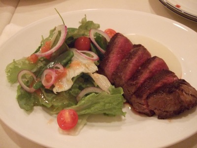 20090103ラピオーラ短角牛サーロインのタリアータ