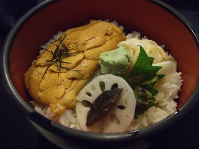 20081211寿司処築地ウニ丼