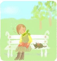 イラスト　うつらうつら