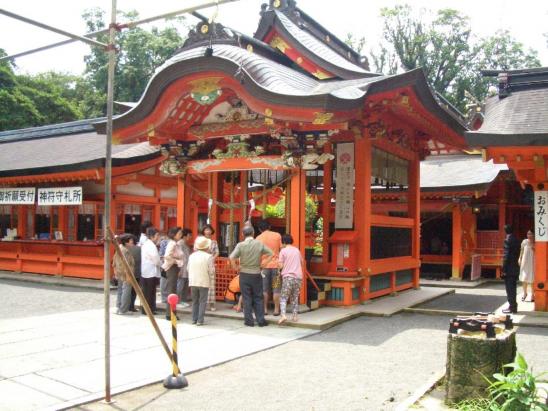 枚聞神社境内１