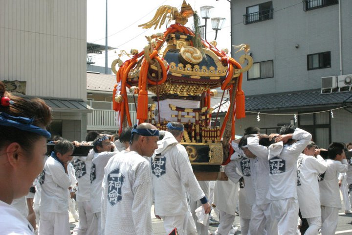 地元のお祭り