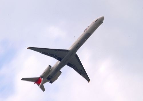 飛行場付近で・・・