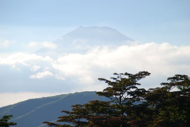 芦ノ湖からの富士