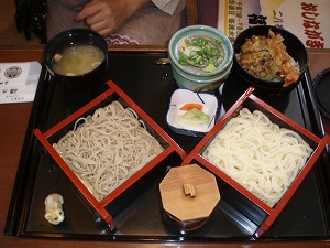 そば＆うどん＆天丼セット