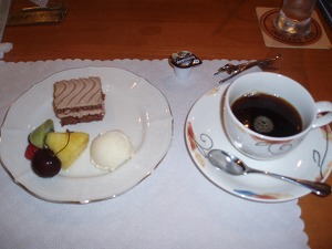 食後のデザート