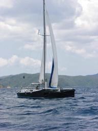 ヨットマン龍さんのお友だちヨットと、競争しました！　負けました～！