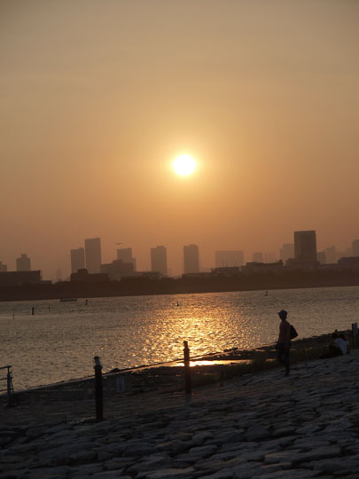 ずるい夕日