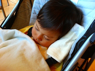 はぁ～ちかれたぁ～。