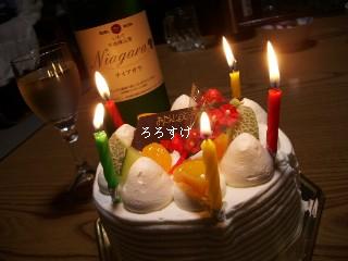 バースデーケーキ２００７
