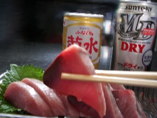 鰹刺身