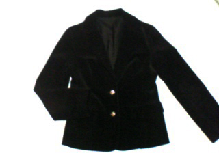 ｴﾘ私物：ベルベッジャケット（黒）