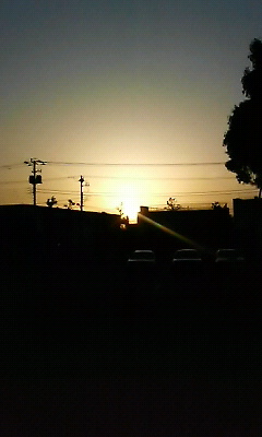 2008.5.6の夕日