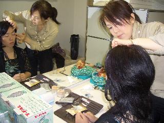 モデルヘアメイク２