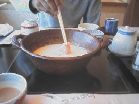 豆乳しゃぶしゃぶ