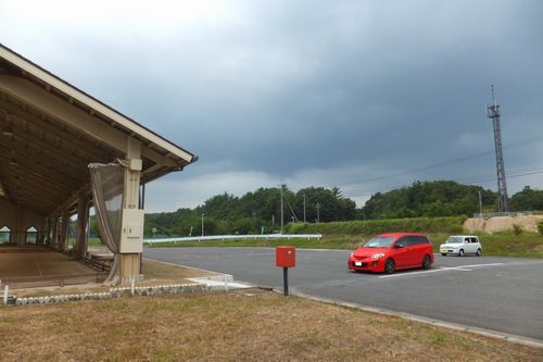 公園の駐車場