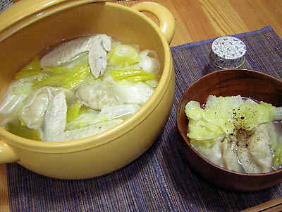 餃子鍋 ネコと晩ごはん日記 楽天ブログ