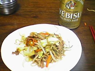 オネエが作った焼きそば